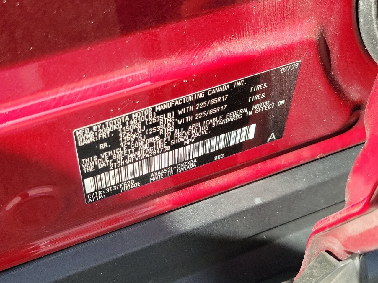 Used 2023 Toyota RAV4 LE FWD image 32