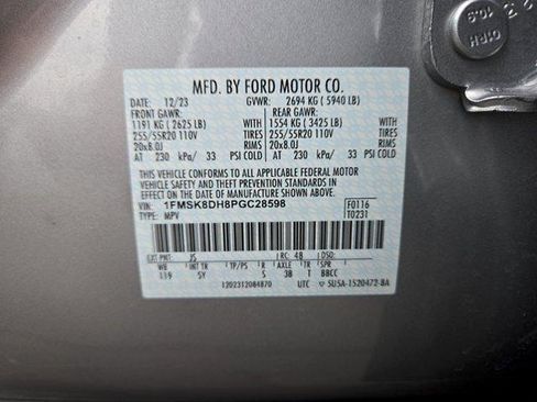 Certified 2023 Ford Explorer XLT w/ Equipment Group 202A AWD/4WD image 28