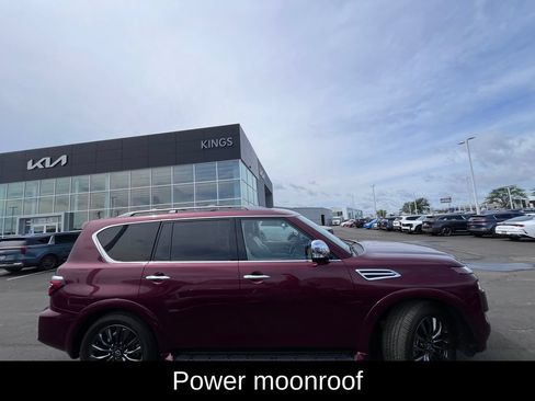 Used 2024 Nissan Armada Platinum w/ Captain's Chairs Package AWD/4WD image 2