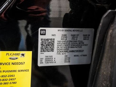 Used 2021 GMC Acadia SLE w/ Driver Convenience Package FWD image 38