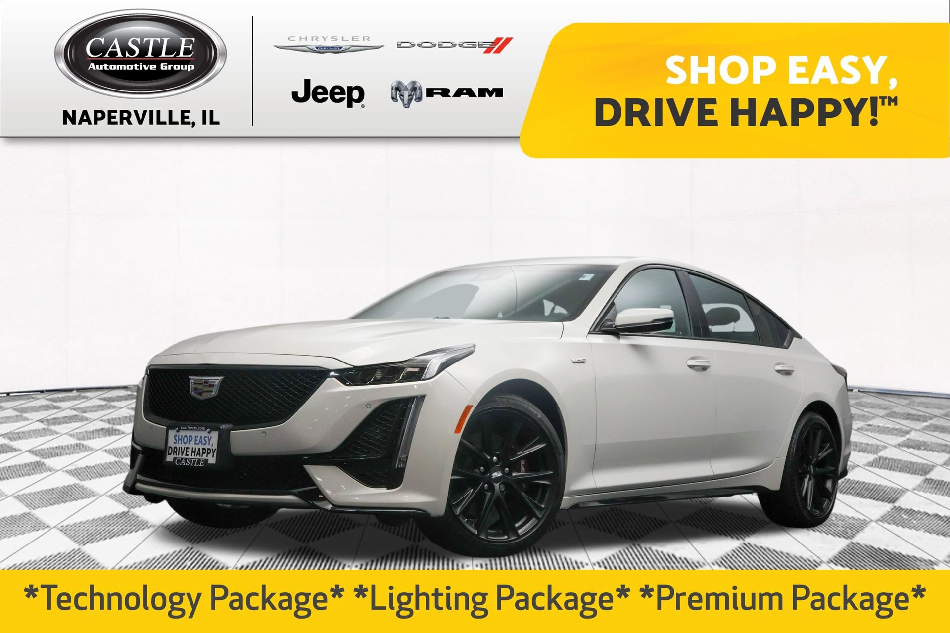 Used 2022 Cadillac CT5 V w/ Premium Package AWD/4WD image 1