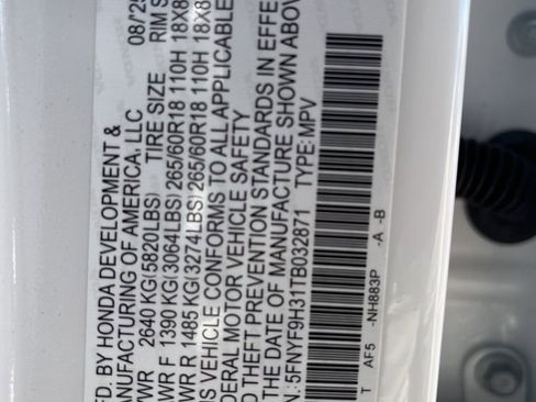 New 2026 Honda Passport RTL image 5