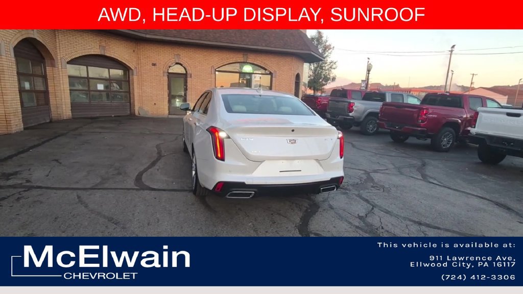 Used 2024 Cadillac CT4 Premium Luxury w/ Technology Package AWD/4WD image 8