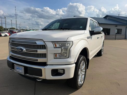 Used 2015 Ford F150 Platinum w/ Trailer Tow Package AWD/4WD image 4
