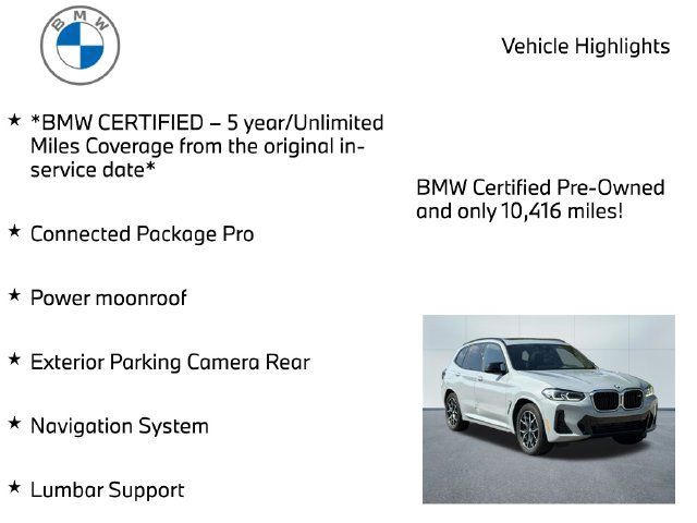 Certified 2024 BMW X3 M40i AWD/4WD image 11
