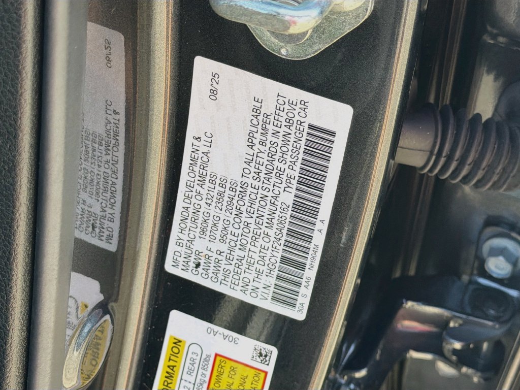 Certified 2025 Honda Accord LX image 37