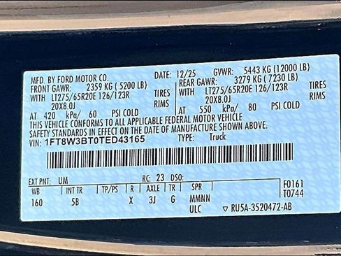 New 2026 Ford F350 Lariat w/ Lariat Ultimate Package image 13