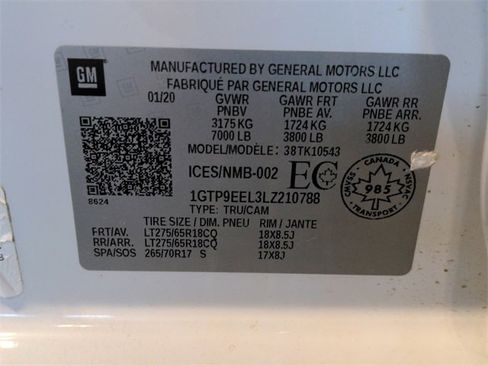 Used 2020 GMC Sierra 1500 AT4 image 29