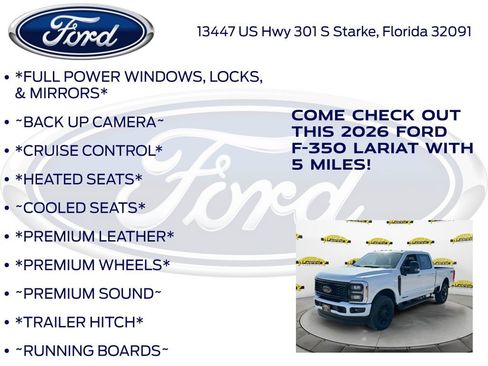 New 2026 Ford F350 Lariat AWD/4WD image 10