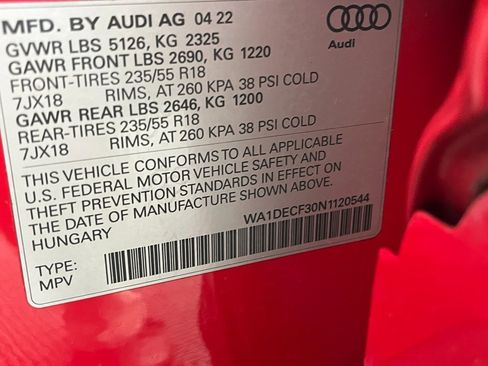 Used 2022 Audi Q3 2.0T Premium image 29