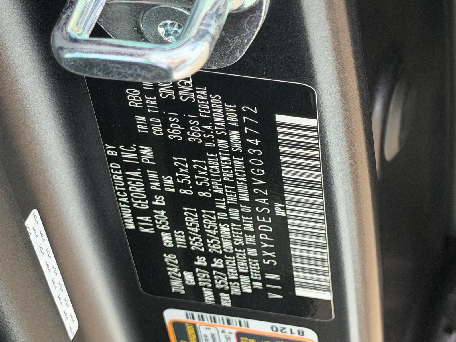 Certified 2027 Kia Telluride SX X-Line w/ Towing Package AWD/4WD image 31