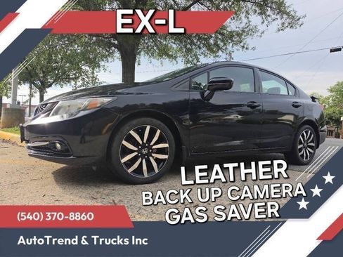 Used 2015 Honda Civic EX-L image 1
