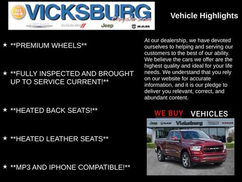 Used 2019 RAM 1500 Laramie w/ Sport Appearance Package image 13