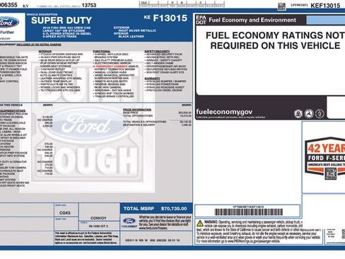 Used 2019 Ford F350 Lariat image 5