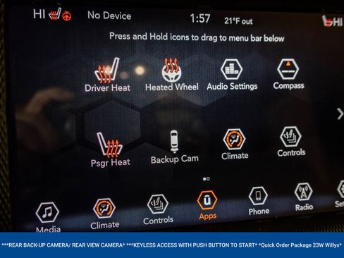 Used 2021 Jeep Wrangler Willys w/ LED Headlamp & Fog Lamp Group image 7