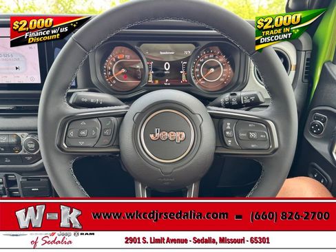 New 2026 Jeep Wrangler Unlimited Sport AWD/4WD image 13