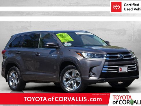Certified 2019 Toyota Highlander AWD Hybrid image 1