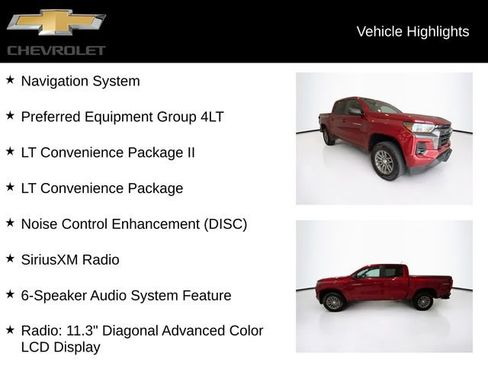 Used 2023 Chevrolet Colorado LT w/ LT Convenience Package II AWD/4WD image 5