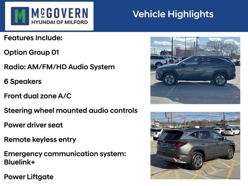 Used 2025 Hyundai Tucson Blue image 4