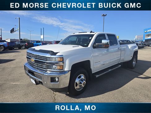 Used 2015 Chevrolet Silverado 3500 LTZ w/ Duramax Plus Package AWD/4WD image 7