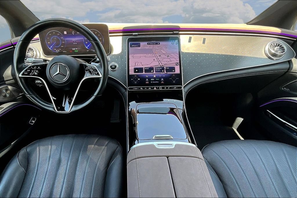 Used 2023 Mercedes-Benz EQS 450+ 4MATIC Sedan w/ AMG Line Exterior Package image 7