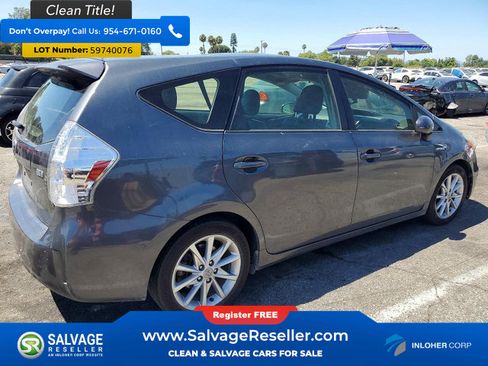 Used 2012 Toyota Prius V Five FWD image 4
