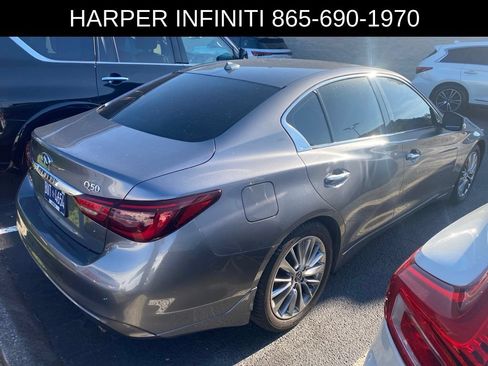 Used 2019 INFINITI Q50 Luxe w/ Essential Package (3.0T Luxe) AWD/4WD image 3
