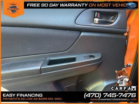 Used 2014 Subaru Crosstrek 2.0i Premium w/ Moonroof Package AWD/4WD image 14
