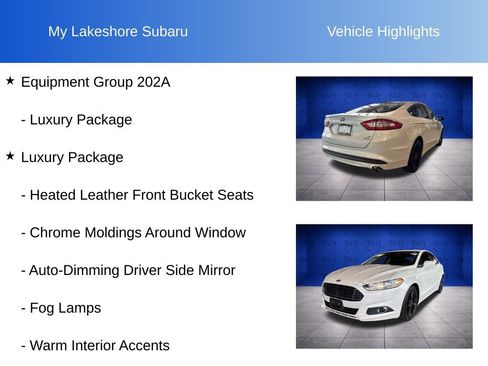 Used 2016 Ford Fusion SE w/ Equipment Group 202A FWD image 11