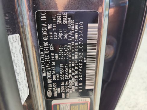 Used 2020 Kia Sorento SX image 38