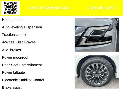 Used 2023 Nissan Armada Platinum w/ Captain's Chairs Package AWD/4WD image 6