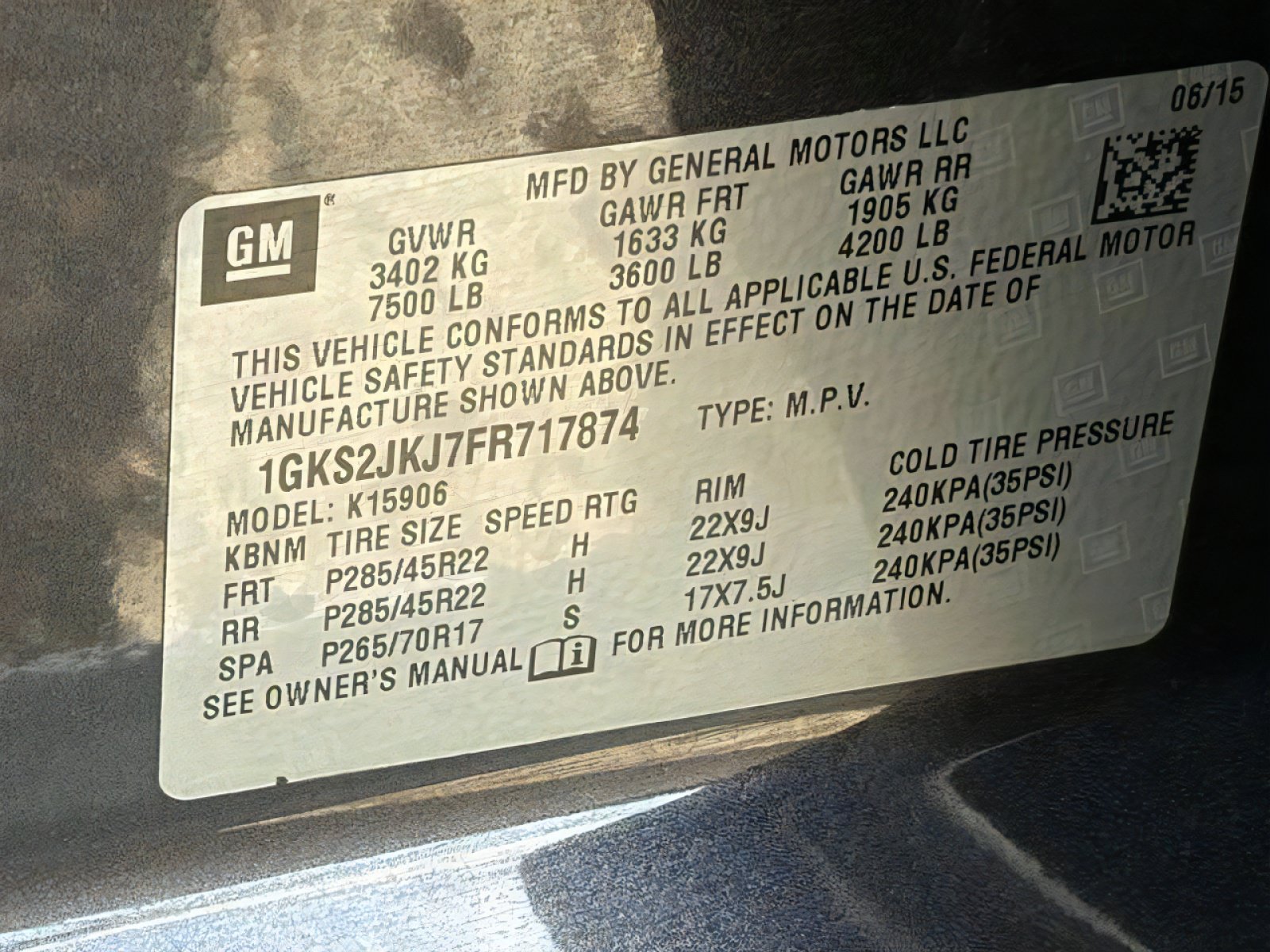 Used 2015 GMC Yukon XL Denali w/ Open Road Package AWD/4WD image 39
