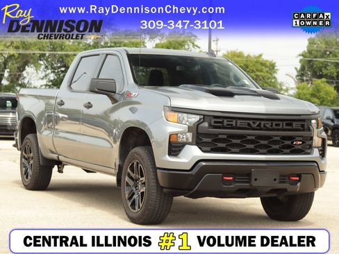 Used 2024 Chevrolet Silverado 1500 Custom Trail Boss AWD/4WD image 1