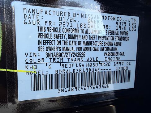 New 2026 Nissan Sentra SV w/ SV Convenience Package FWD image 27