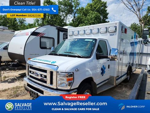 Used 2019 Ford E-350 and Econoline 350 Super Duty w/ Ambulance Prep Package RWD image 1