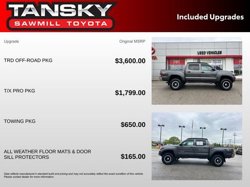 Used 2013 Toyota Tacoma 4x4 Double Cab w/ TRD Off-Road Pkg image 30