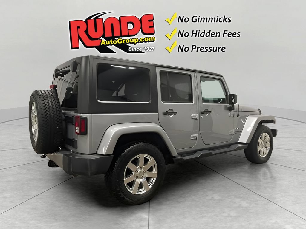 Used 2016 Jeep Wrangler Unlimited Sahara w/ Connectivity Group AWD/4WD image 5