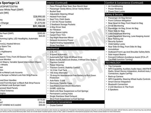 Certified 2024 Kia Sportage LX AWD/4WD image 19