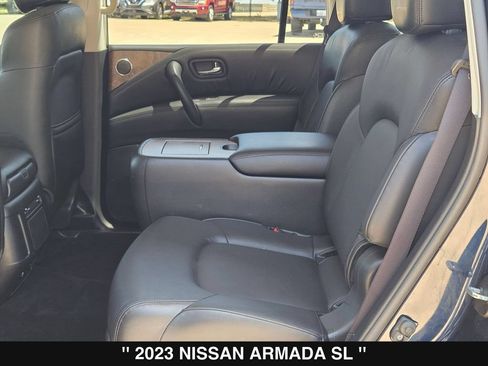 Used 2023 Nissan Armada SL w/ Captain's Chairs Package RWD image 17