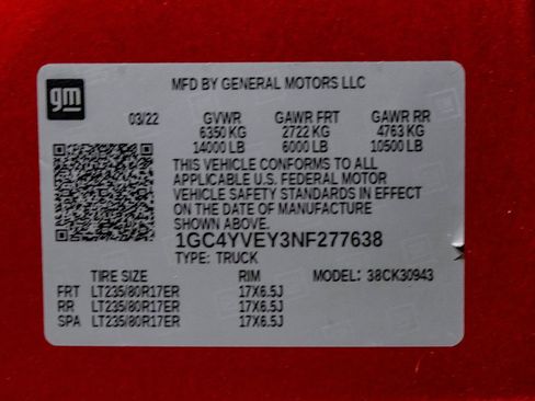 Used 2022 Chevrolet Silverado 3500 High Country AWD/4WD image 60