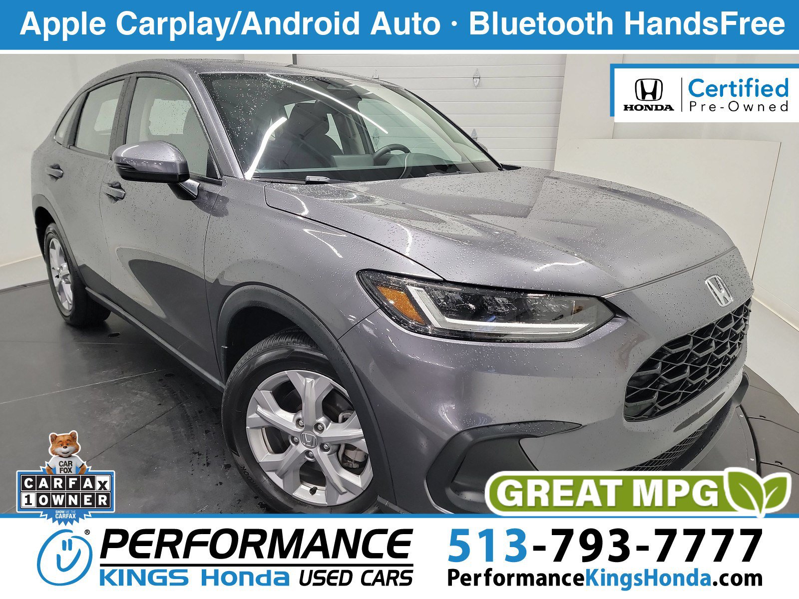 Certified 2024 Honda HR-V LX 360° Tour