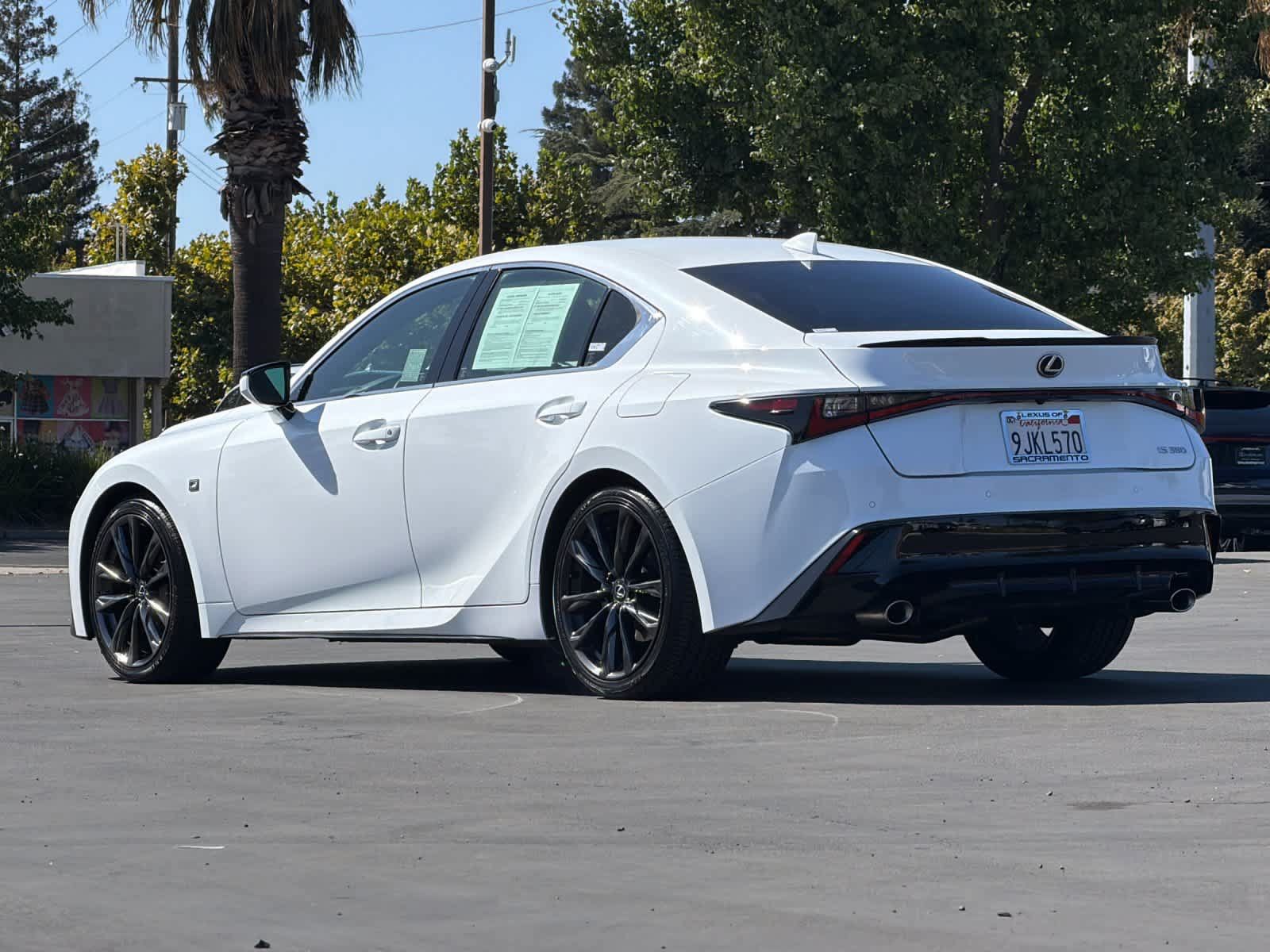 Certified 2023 Lexus IS 350 F Sport w/ Accessory Package RWD image 7