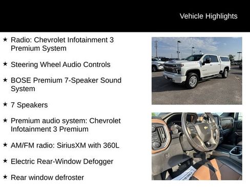 Used 2022 Chevrolet Silverado 2500 High Country w/ Technology Package AWD/4WD image 15