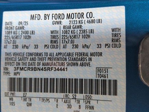 New 2025 Ford Bronco Sport Big Bend w/ Convenience Package image 17