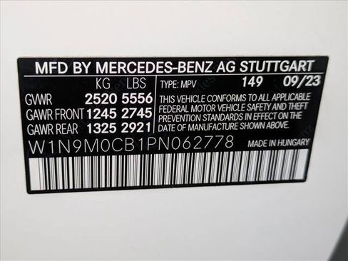 Certified 2023 Mercedes-Benz EQB 250+ image 25
