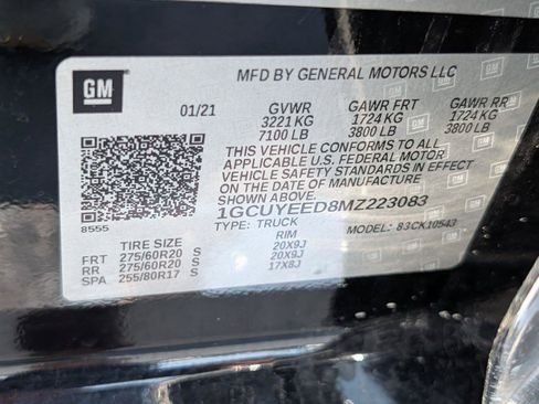 Used 2021 Chevrolet Silverado 1500 RST w/ All Star Edition Plus AWD/4WD image 38