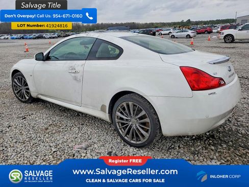 Used 2014 INFINITI Q60 Coupe w/ Premium Package image 3