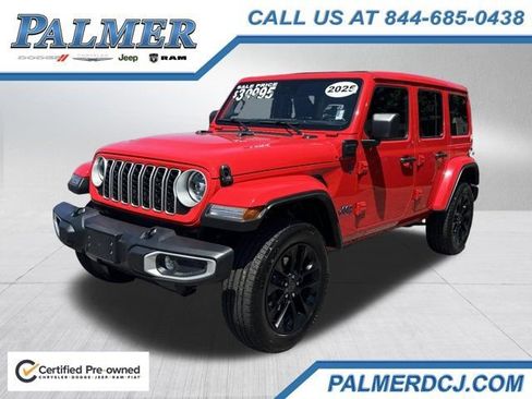 Certified 2025 Jeep Wrangler Unlimited Sahara w/ Safety Group AWD/4WD image 1