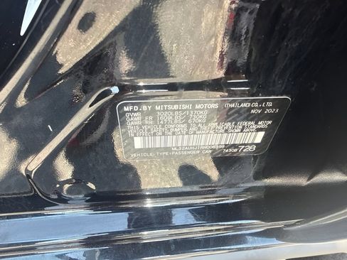 Used 2024 Mitsubishi Mirage ES FWD image 22