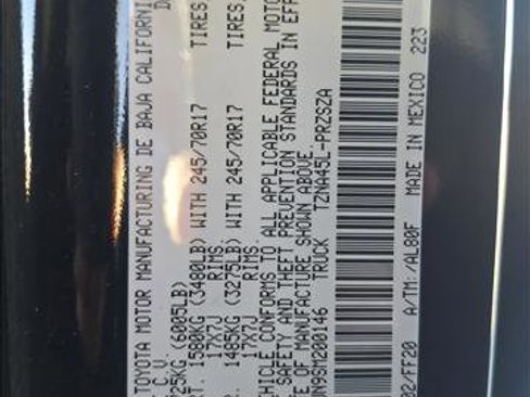 New 2025 Toyota Tacoma SR5 image 23